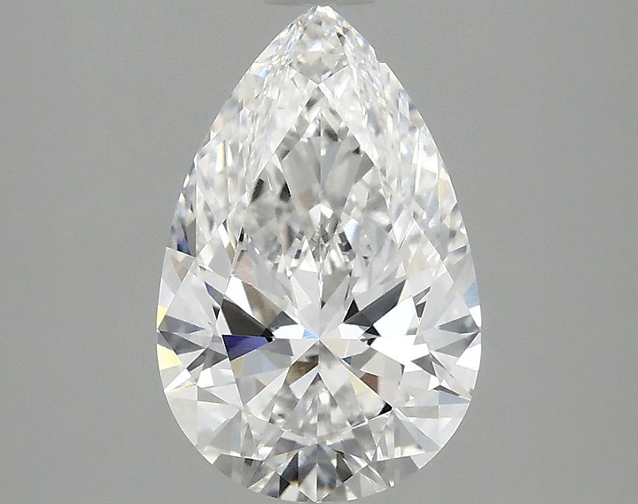 2.02 Carat Pear Shaped Ideal Cut VVS2 IGI Certified Lab Grown Diamond