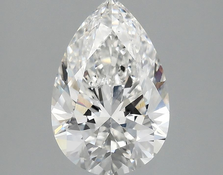 2.05 Carat Pear Shaped Excellent Cut VS1 IGI Certified Lab Grown Diamond