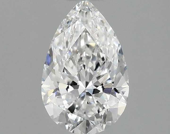 0.99 Carat Pear Shaped Ideal Cut VVS2 IGI Certified Lab Grown Diamond