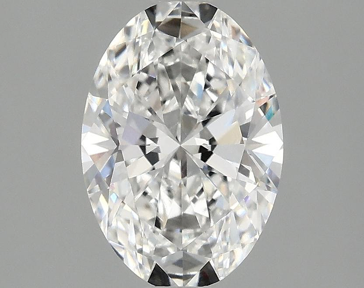 1.58 Carat Oval Shaped Ideal Cut VVS2 IGI Certified Lab Grown Diamond