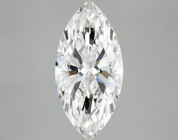 3.01 Carat Marquise Shaped Excellent Cut VVS2 IGI Certified Lab Grown Diamond