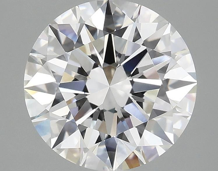 2.52 Carat Round Shaped Ideal Cut VVS2 IGI Certified Lab Grown Diamond