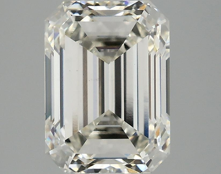 3.02 Carat Emerald Shaped Excellent Cut VS1 IGI Certified Lab Grown Diamond