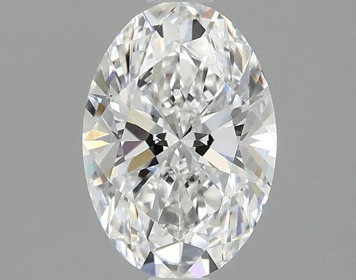 1.23 Carat Oval Shaped Ideal Cut VVS2 IGI Certified Lab Grown Diamond