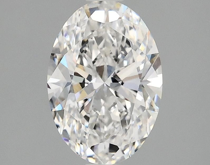 1.5 Carat Oval Shaped Ideal Cut VVS2 IGI Certified Lab Grown Diamond