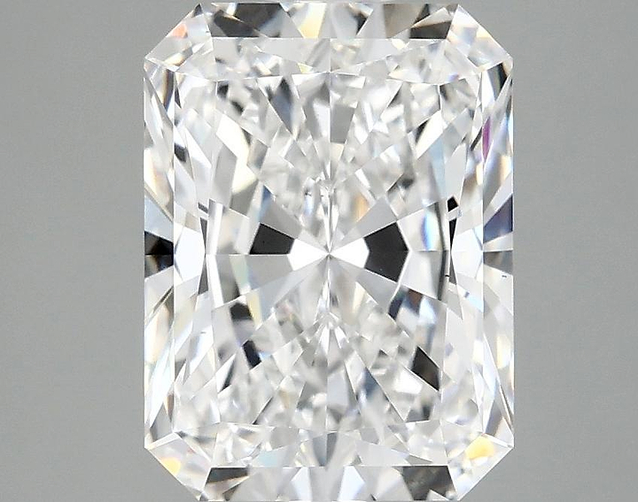 2.98 Carat Radiant Shaped Excellent Cut VS2 IGI Certified Lab Grown Diamond