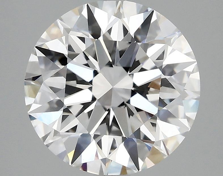 3.06 Carat Round Shaped Excellent Cut VVS2 IGI Certified Lab Grown Diamond
