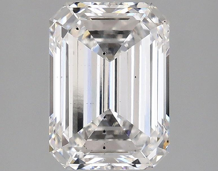 2.0 Carat Emerald Shaped Excellent Cut SI1 IGI Certified Lab Grown Diamond