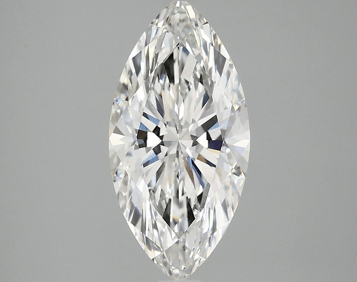 2.08 Carat Marquise Shaped Ideal Cut VVS2 IGI Certified Lab Grown Diamond
