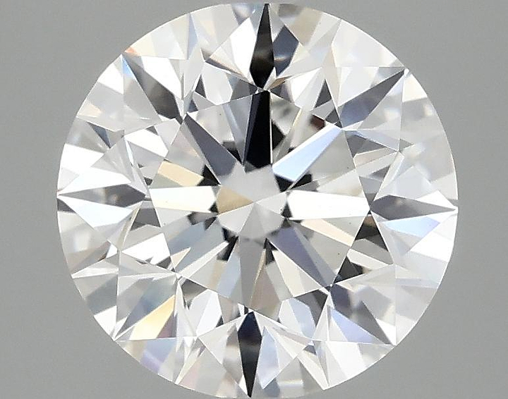 2.86 Carat Round Shaped Excellent Cut VS1 IGI Certified Lab Grown Diamond