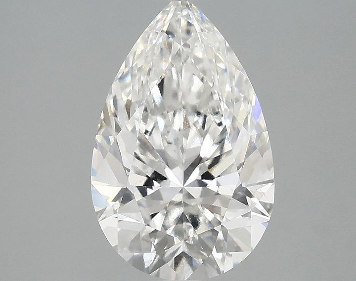 2.08 Carat Pear Shaped Ideal Cut VS1 IGI Certified Lab Grown Diamond