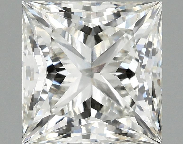 2.09 Carat Princess Shaped Ideal Cut VS1 IGI Certified Lab Grown Diamond