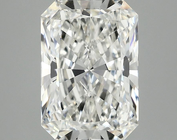 3.08 Carat Radiant Shaped Ideal Cut VVS2 IGI Certified Lab Grown Diamond