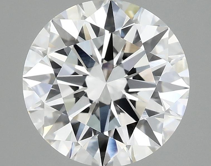 2.58 Carat Round Shaped Ideal Cut VVS2 IGI Certified Lab Grown Diamond