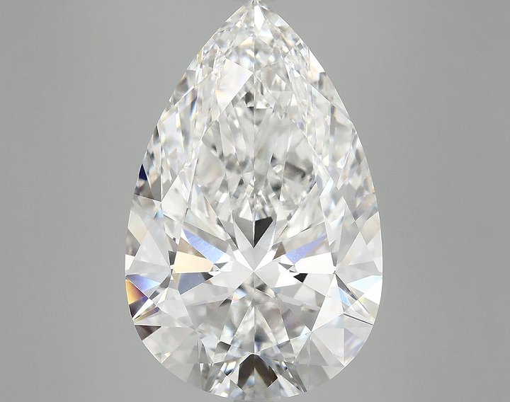 9.55 Carat Pear Shaped Ideal Cut VVS2 IGI Certified Lab Grown Diamond