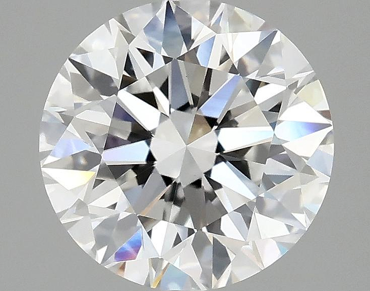 2.45 Carat Round Shaped Excellent Cut VVS2 IGI Certified Lab Grown Diamond