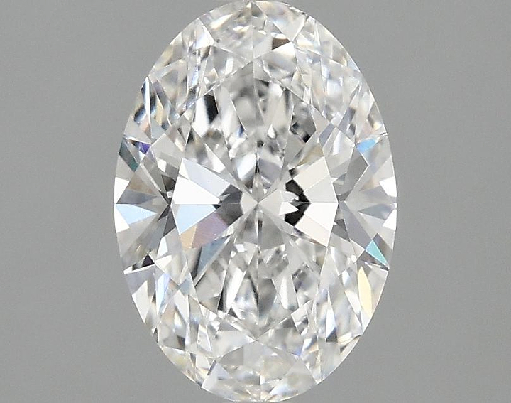 1.5 Carat Oval Shaped Ideal Cut VVS2 IGI Certified Lab Grown Diamond