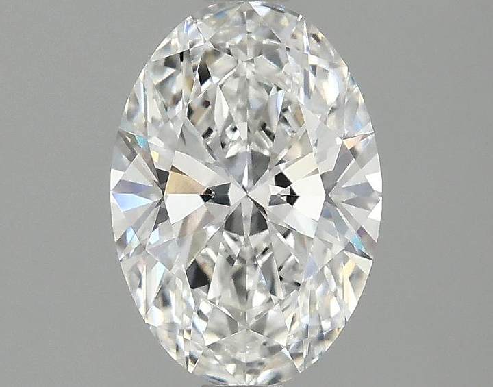 1.42 Carat Oval Shaped Ideal Cut VVS2 IGI Certified Lab Grown Diamond