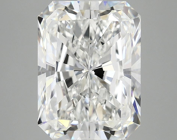 4.08 Carat Radiant Shaped Excellent Cut VVS2 IGI Certified Lab Grown Diamond