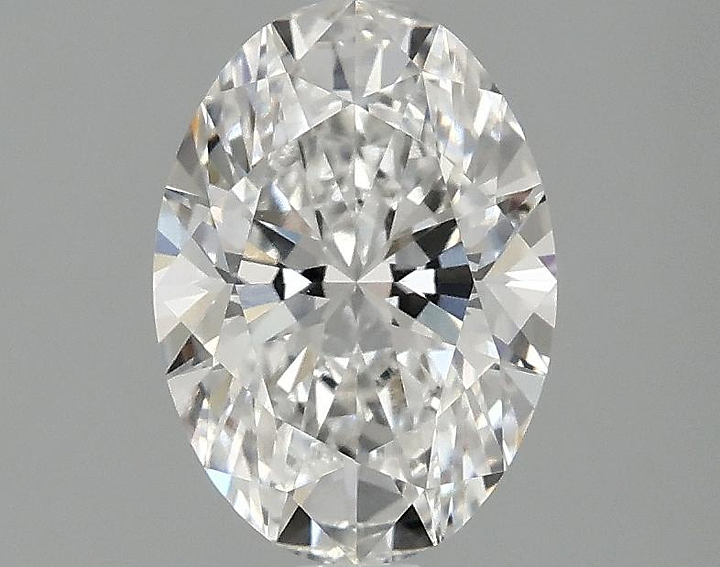 1.55 Carat Oval Shaped Ideal Cut VVS2 IGI Certified Lab Grown Diamond