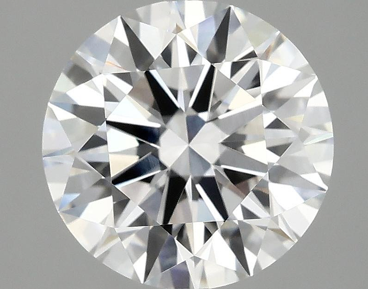 3.09 Carat Round Shaped Ideal Cut VVS2 IGI Certified Lab Grown Diamond