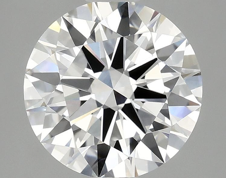 2.5 Carat Round Shaped Ideal Cut VVS2 IGI Certified Lab Grown Diamond