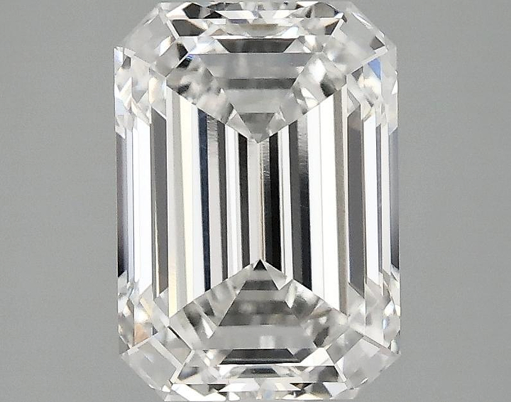 2.53 Carat Emerald Shaped Ideal Cut VS1 IGI Certified Lab Grown Diamond