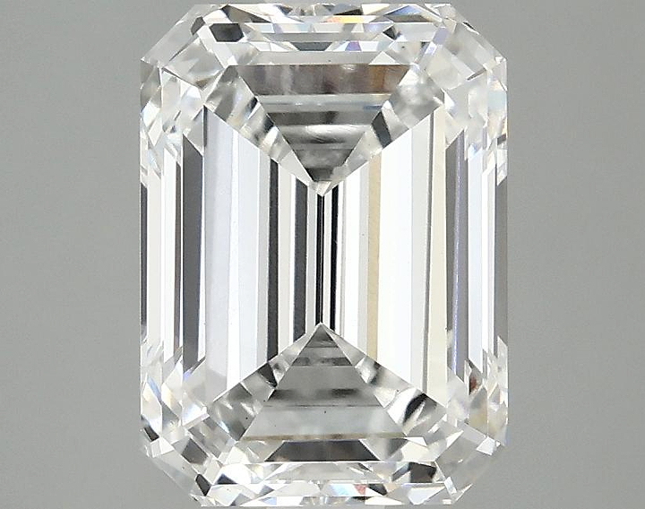 3.02 Carat Emerald Shaped Excellent Cut VS1 IGI Certified Lab Grown Diamond