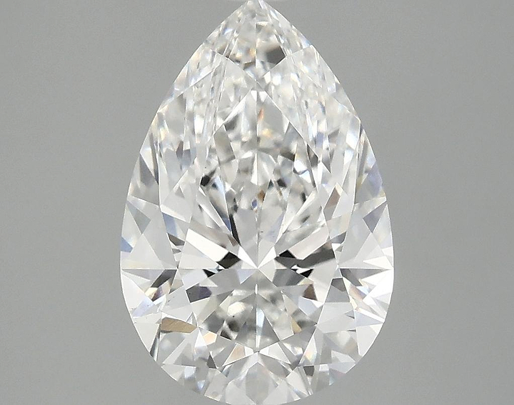 3.05 Carat Pear Shaped Excellent Cut VS1 IGI Certified Lab Grown Diamond