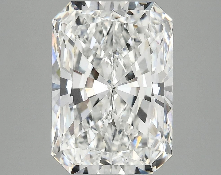 4.09 Carat Radiant Shaped Ideal Cut VVS2 IGI Certified Lab Grown Diamond