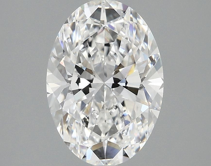 2.1 Carat Oval Shaped Ideal Cut VVS2 IGI Certified Lab Grown Diamond