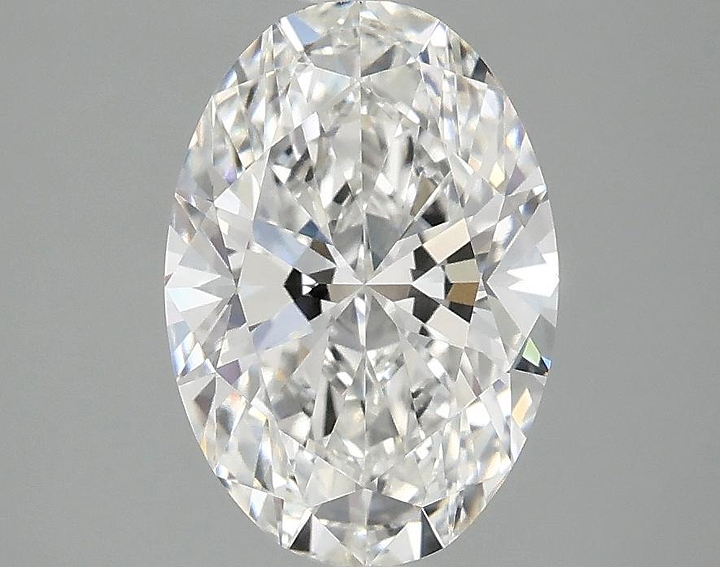 2.02 Carat Oval Shaped Ideal Cut VVS2 IGI Certified Lab Grown Diamond