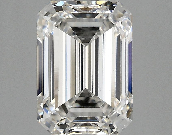 3.09 Carat Emerald Shaped Ideal Cut VS1 IGI Certified Lab Grown Diamond
