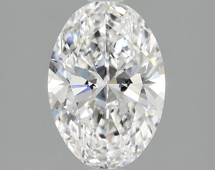 1.5 Carat Oval Shaped Ideal Cut VVS2 IGI Certified Lab Grown Diamond
