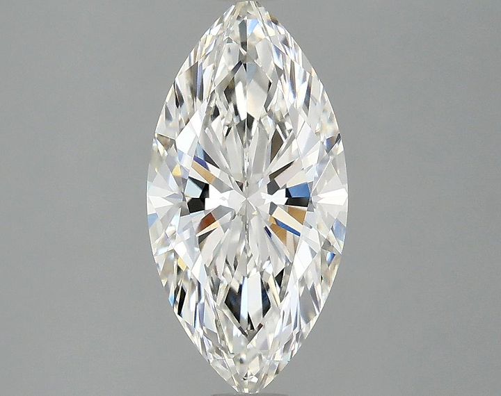 1.77 Carat Marquise Shaped Ideal Cut VVS1 IGI Certified Lab Grown Diamond