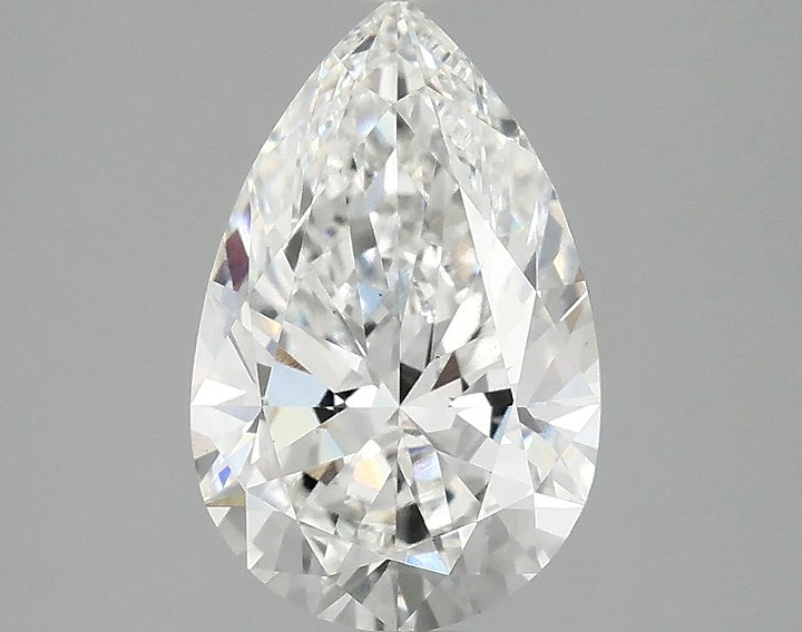 2.0 Carat Pear Shaped Ideal Cut VS1 IGI Certified Lab Grown Diamond