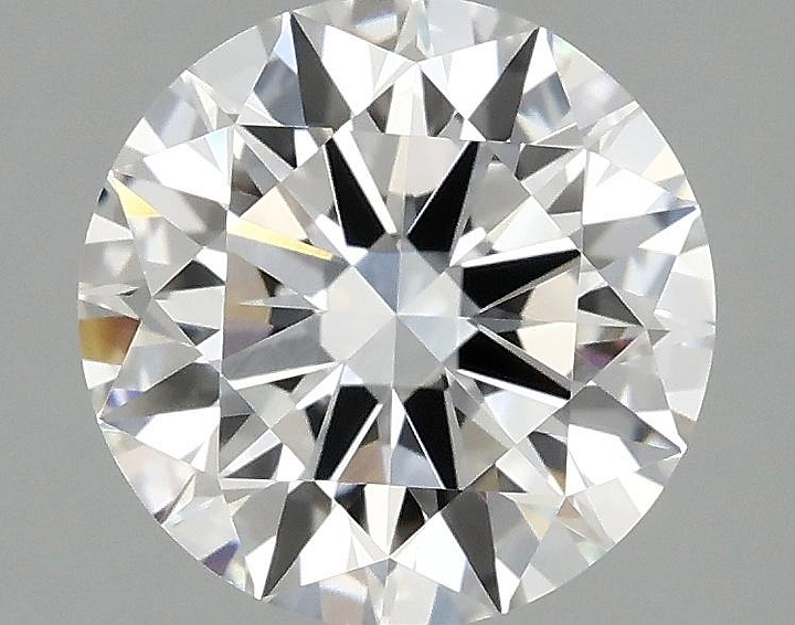 2.05 Carat Round Shaped Ideal Cut VVS2 IGI Certified Lab Grown Diamond