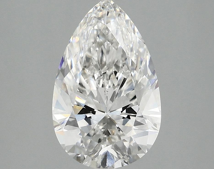 2.05 Carat Pear Shaped Ideal Cut VS2 IGI Certified Lab Grown Diamond