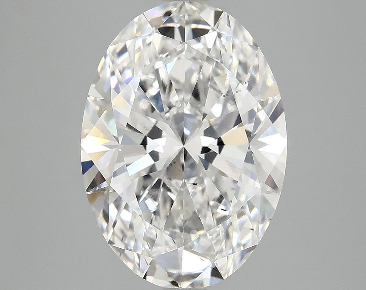 4.04 Carat Oval Shaped Ideal Cut SI1 IGI Certified Lab Grown Diamond