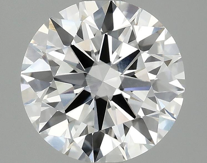 2.56 Carat Round Shaped Ideal Cut VVS2 IGI Certified Lab Grown Diamond