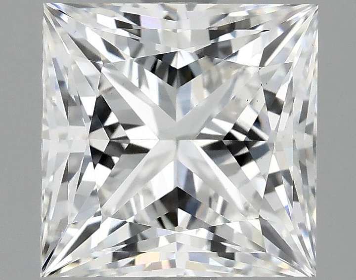 2.02 Carat Princess Shaped Ideal Cut VS1 IGI Certified Lab Grown Diamond
