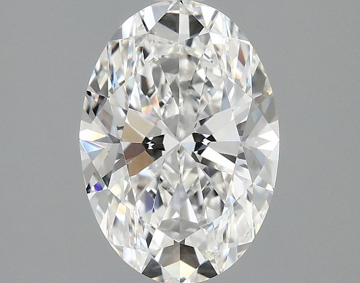2.05 Carat Oval Shaped Ideal Cut VVS2 IGI Certified Lab Grown Diamond