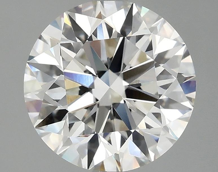 2.95 Carat Round Shaped Excellent Cut VVS2 IGI Certified Lab Grown Diamond