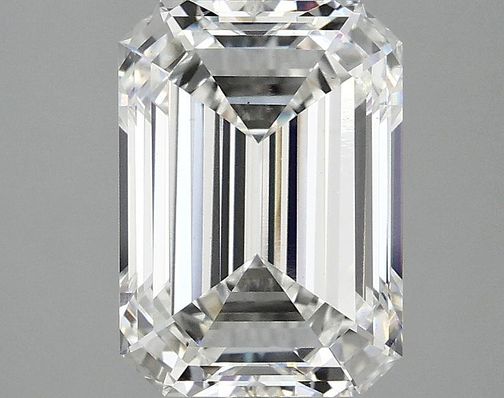 3.08 Carat Emerald Shaped Ideal Cut VS1 IGI Certified Lab Grown Diamond