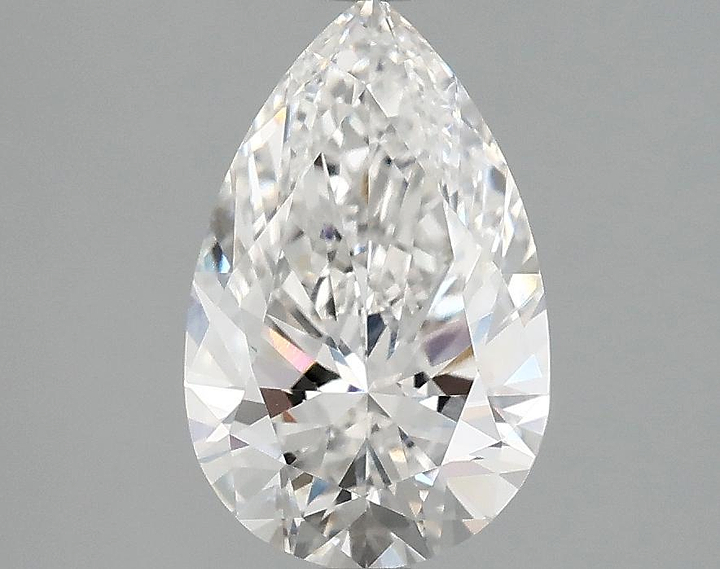 2.0 Carat Pear Shaped Ideal Cut VVS2 IGI Certified Lab Grown Diamond
