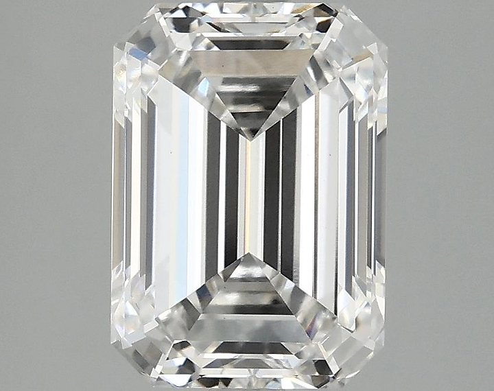 3.09 Carat Emerald Shaped Ideal Cut VS1 IGI Certified Lab Grown Diamond