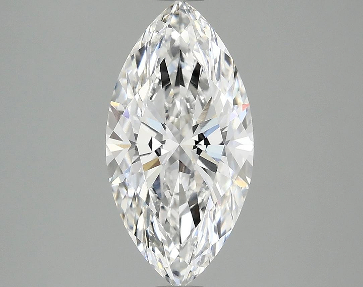 2.02 Carat Marquise Shaped Ideal Cut VVS2 IGI Certified Lab Grown Diamond