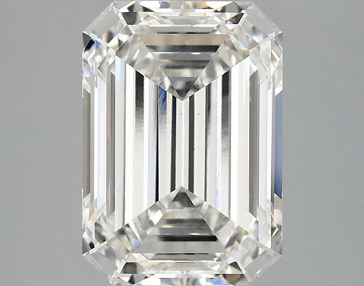 3.09 Carat Emerald Shaped Ideal Cut VS1 IGI Certified Lab Grown Diamond
