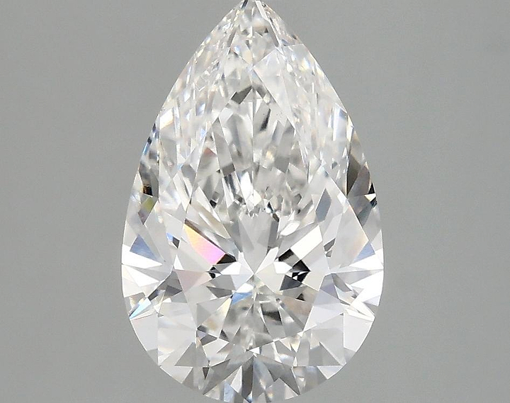 2.1 Carat Pear Shaped Ideal Cut VS1 IGI Certified Lab Grown Diamond