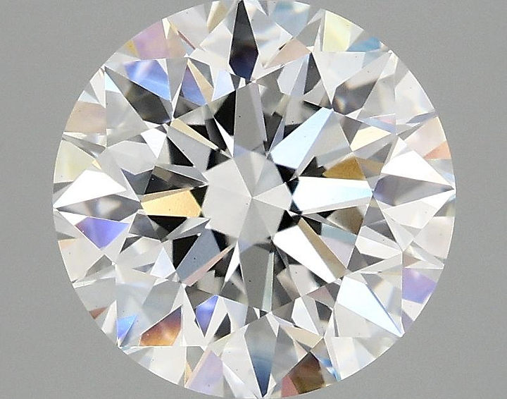 3.09 Carat Round Shaped Excellent Cut VS1 IGI Certified Lab Grown Diamond